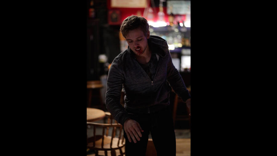 Dylan offers Remo a hand