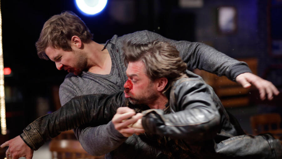 Remo unexpectedly punches Dylan