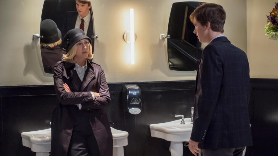 Norma surprises Norman