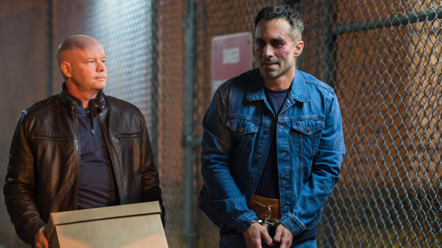 Romero (Nestor Carbonell) makes his escape.