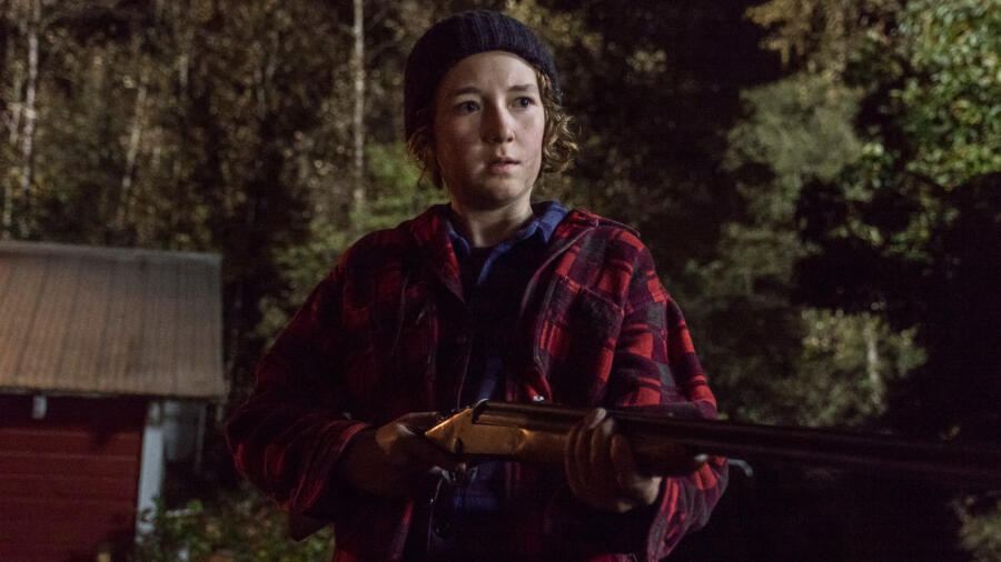 A boy gets the drop on Romero.