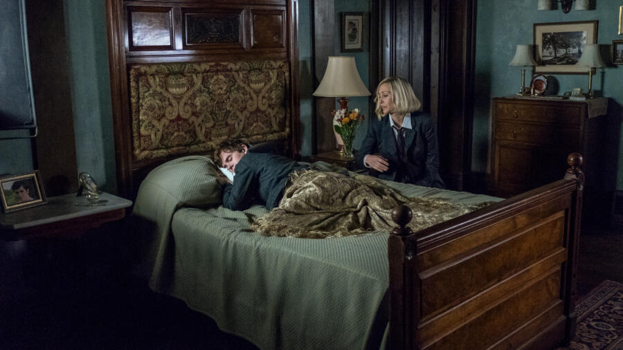 Norman asks why Caleb is in basement.