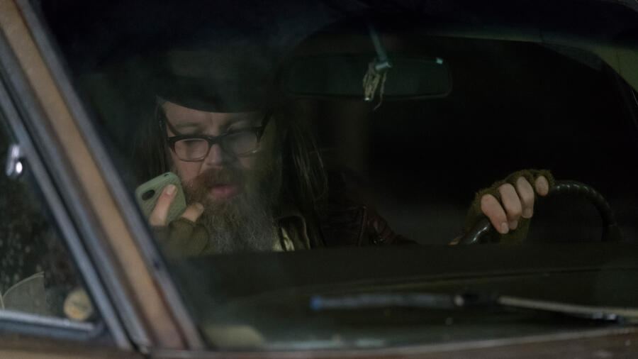 Chick checks his phone at the worst possible moment.