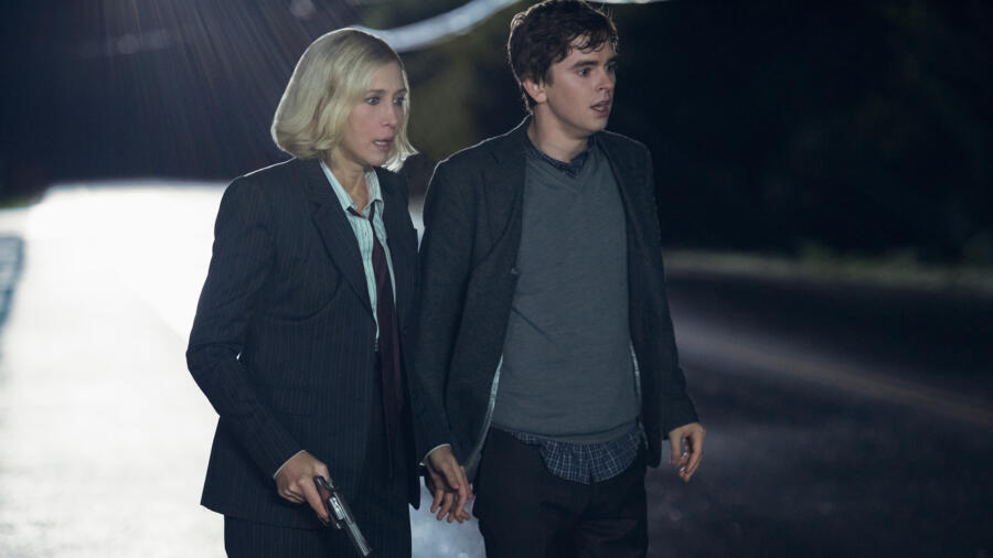 Norma and Norman are frozen in shock.