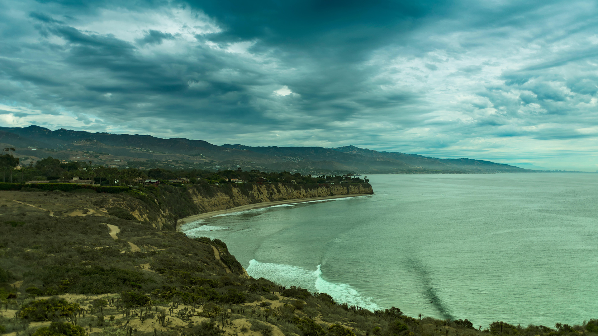 Point Dume, on the coast of Malibu, CA.