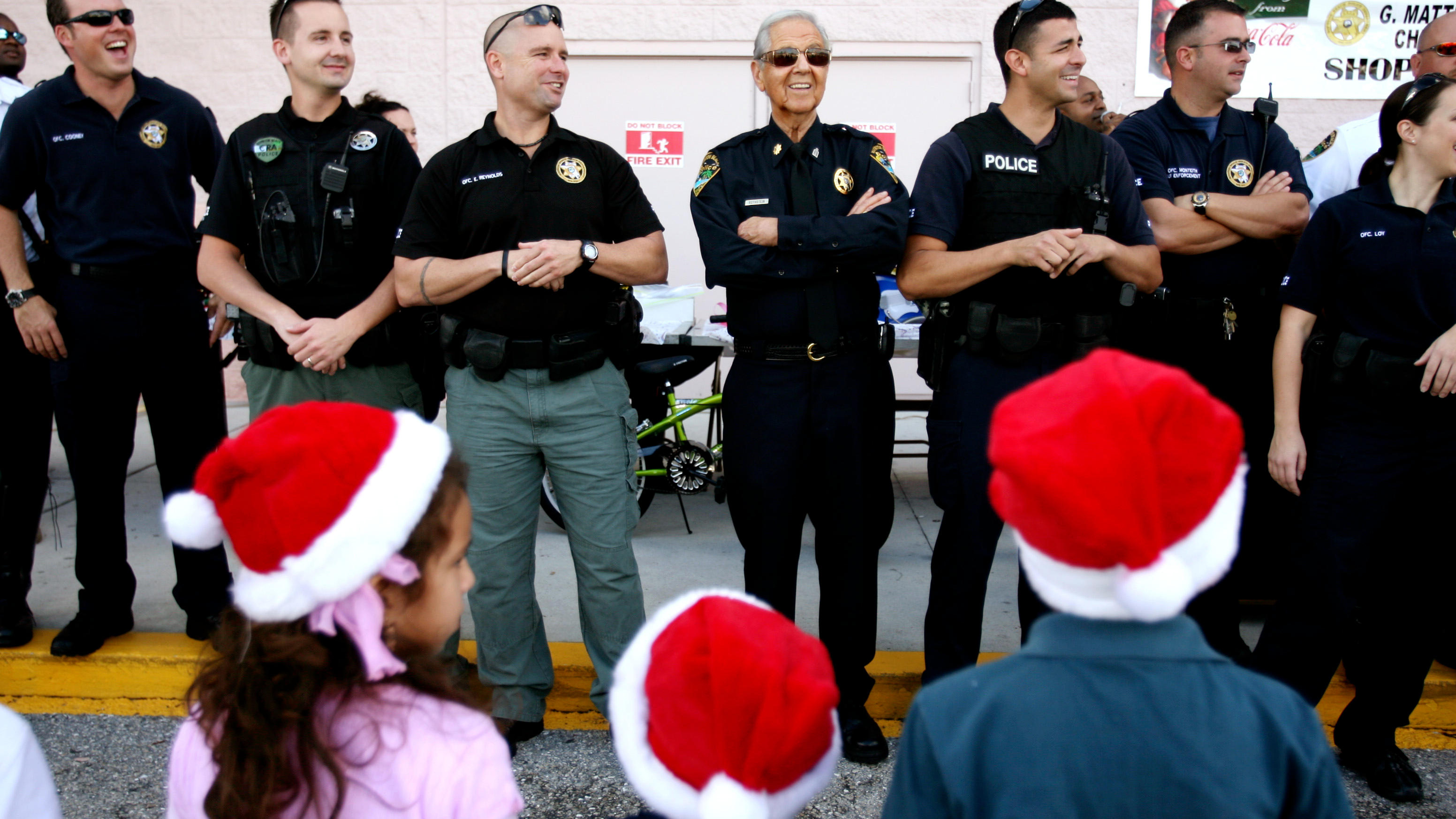 Cops Giving Kids the Gift of Camp for Christmas