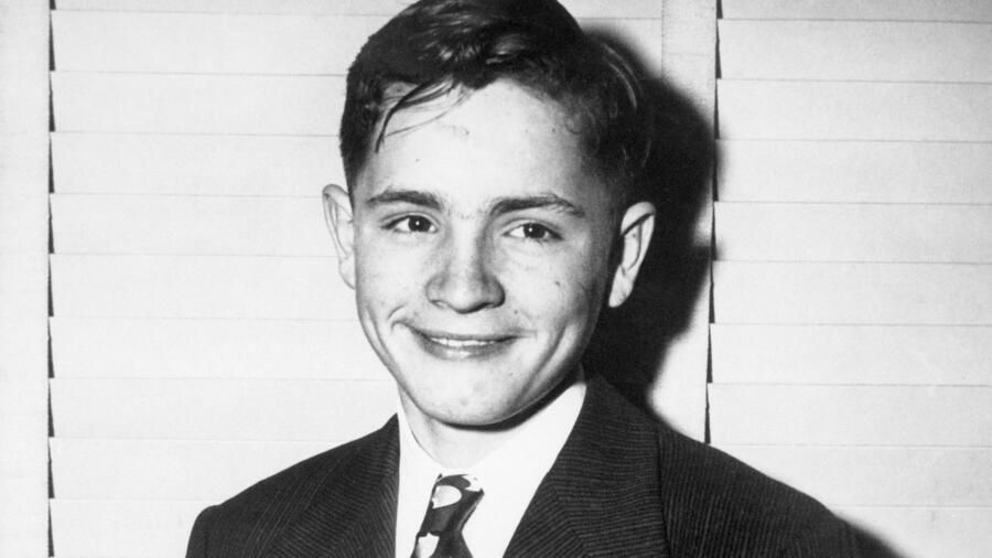 Charles Manson as a young boy