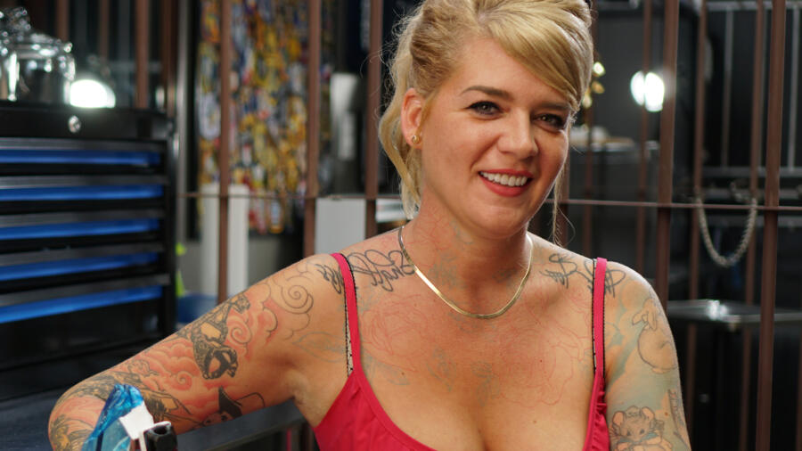 Zoey Taylor from Hero Ink on A&E