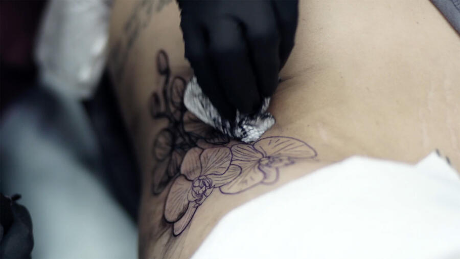 Orchids represent strength and beauty