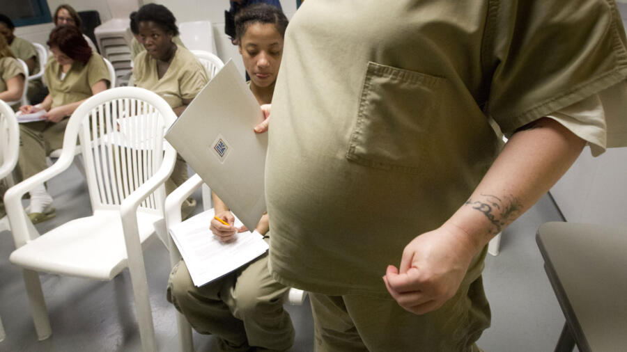 Pregnant Woman in Prison