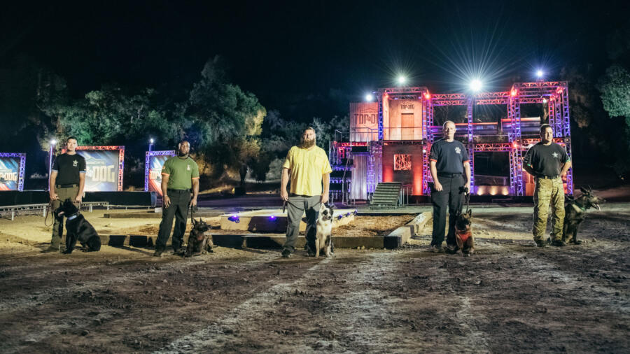 The teams in the series premiere of America's Top Dog are ready to take on the course.