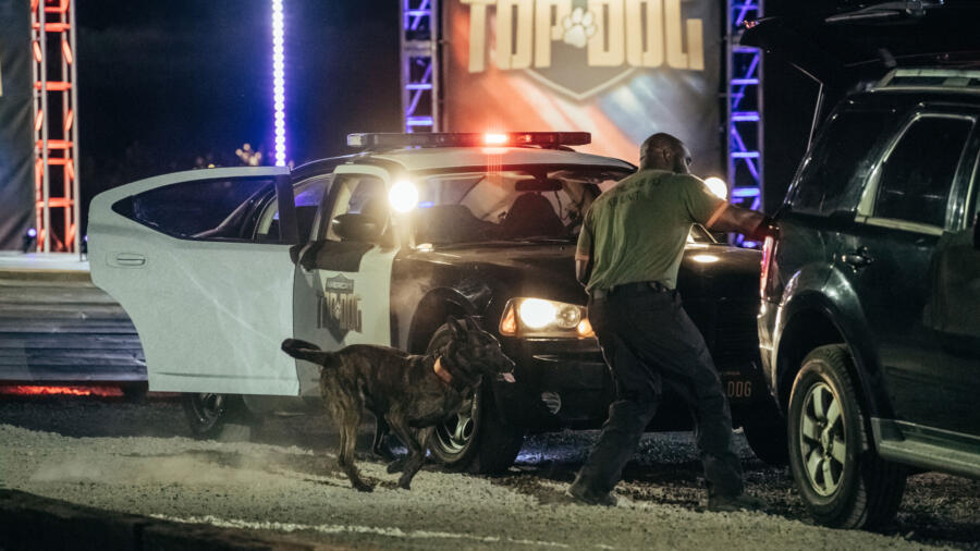 Team Duco runs the Car Slalom