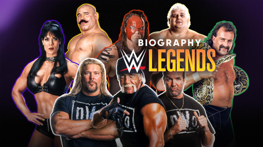 history channel wwe biography