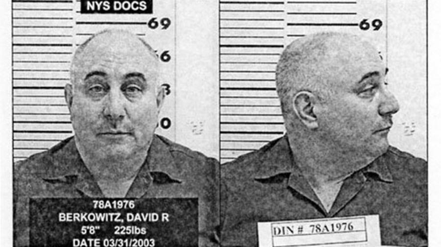A 2003 mugshot of David Berkowitz, also known as the "Son of Sam" serial killer.