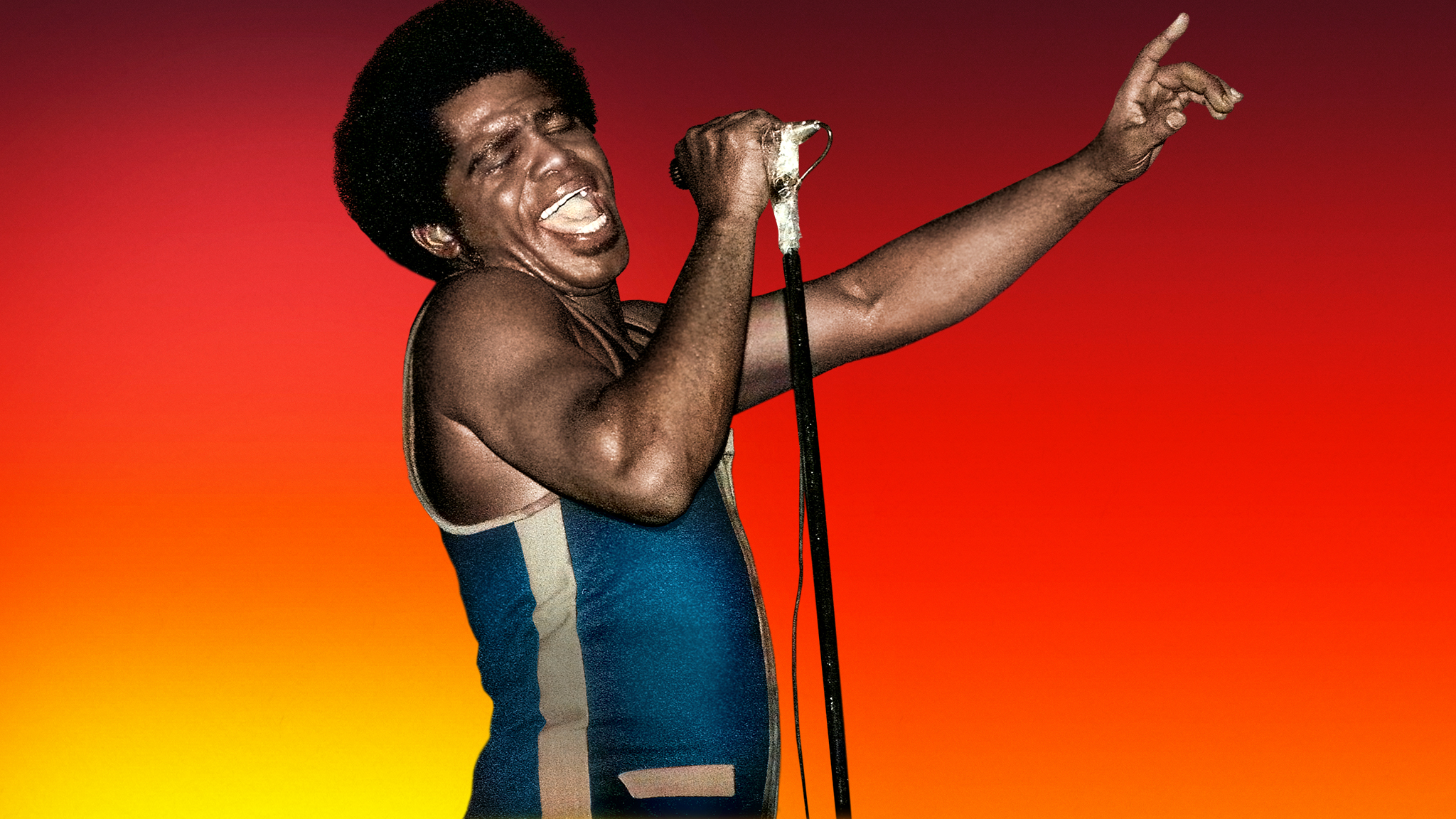 James Brown singing