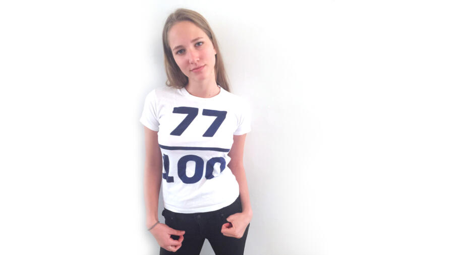 This top by Prinkshop calls out gender wage disparity loud and clear.