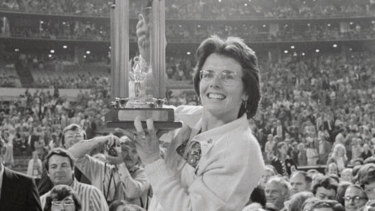 30 Moments of Pride: Billie Jean King wins 'The Battle of the Sexes' -  Outsports