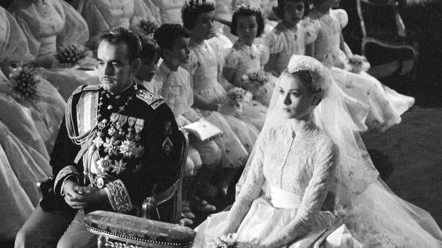 Grace Kelly and Prince Rainier's Wedding