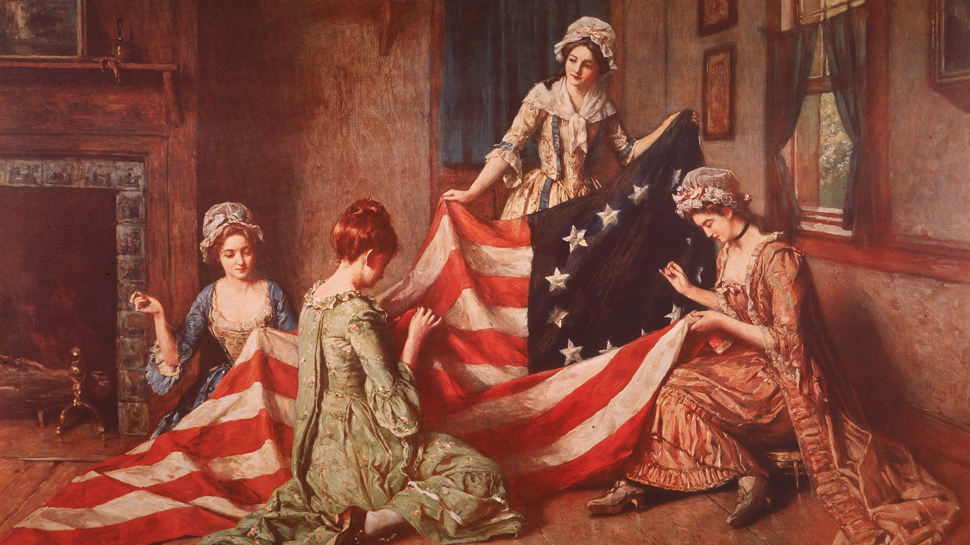 On this day in history, June 14, 1777, Congress adopts 'Stars and Stripes'  flag, the 'new constellation