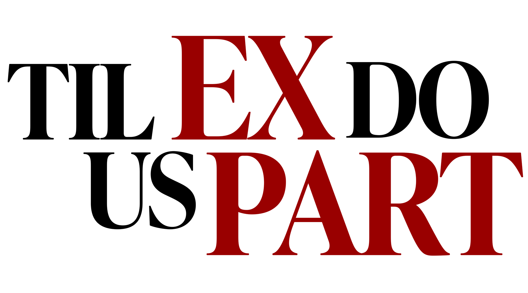 Til Ex Do Us Part
