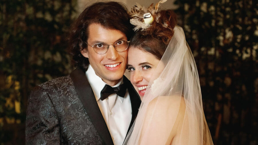 Bennett and Amelia at their wedding from Season 11 of Married at First Sight.