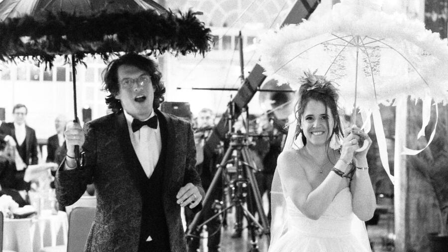 Bennett and Amelia at their wedding from Season 11 of Married at First Sight.