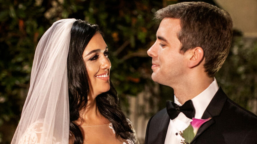 Christina and Henry at their wedding from Season 11 of Married at First Sight.