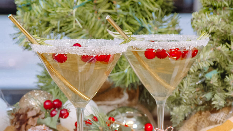 Christmas Tree Martini Photo