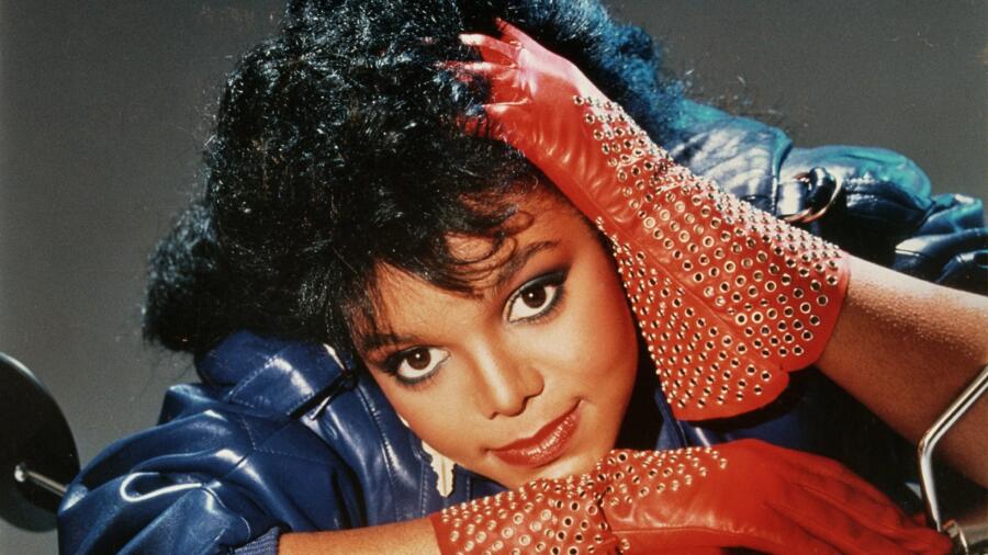 Janet Jackson poses for the cover of her album “Dream Street” in 1984. Photo: Harry Langdon/Getty Images
