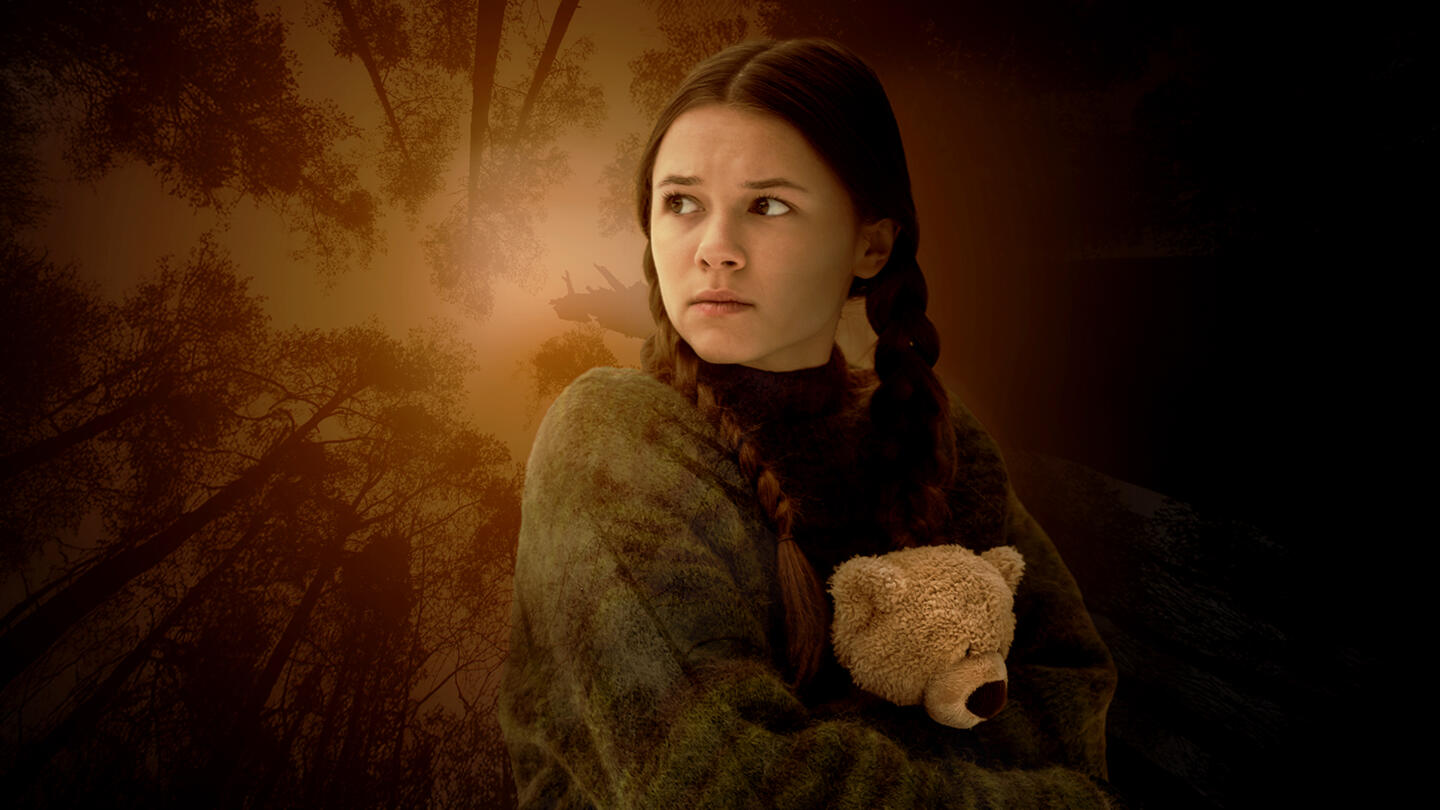 Little Girl in the Woods