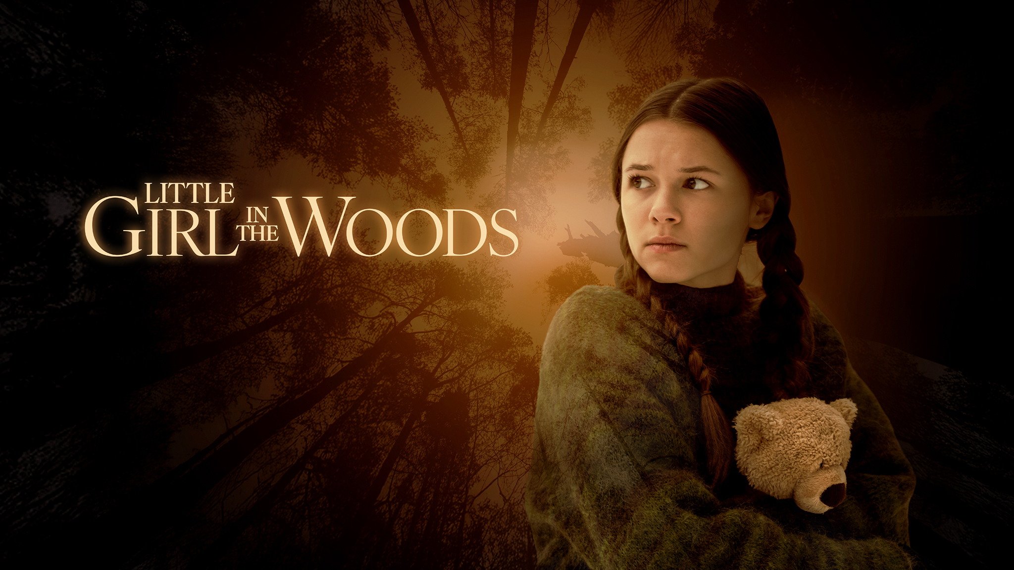 Little Girl in the Woods