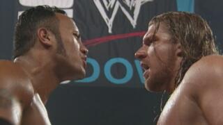 Triple H. vs. The Rock