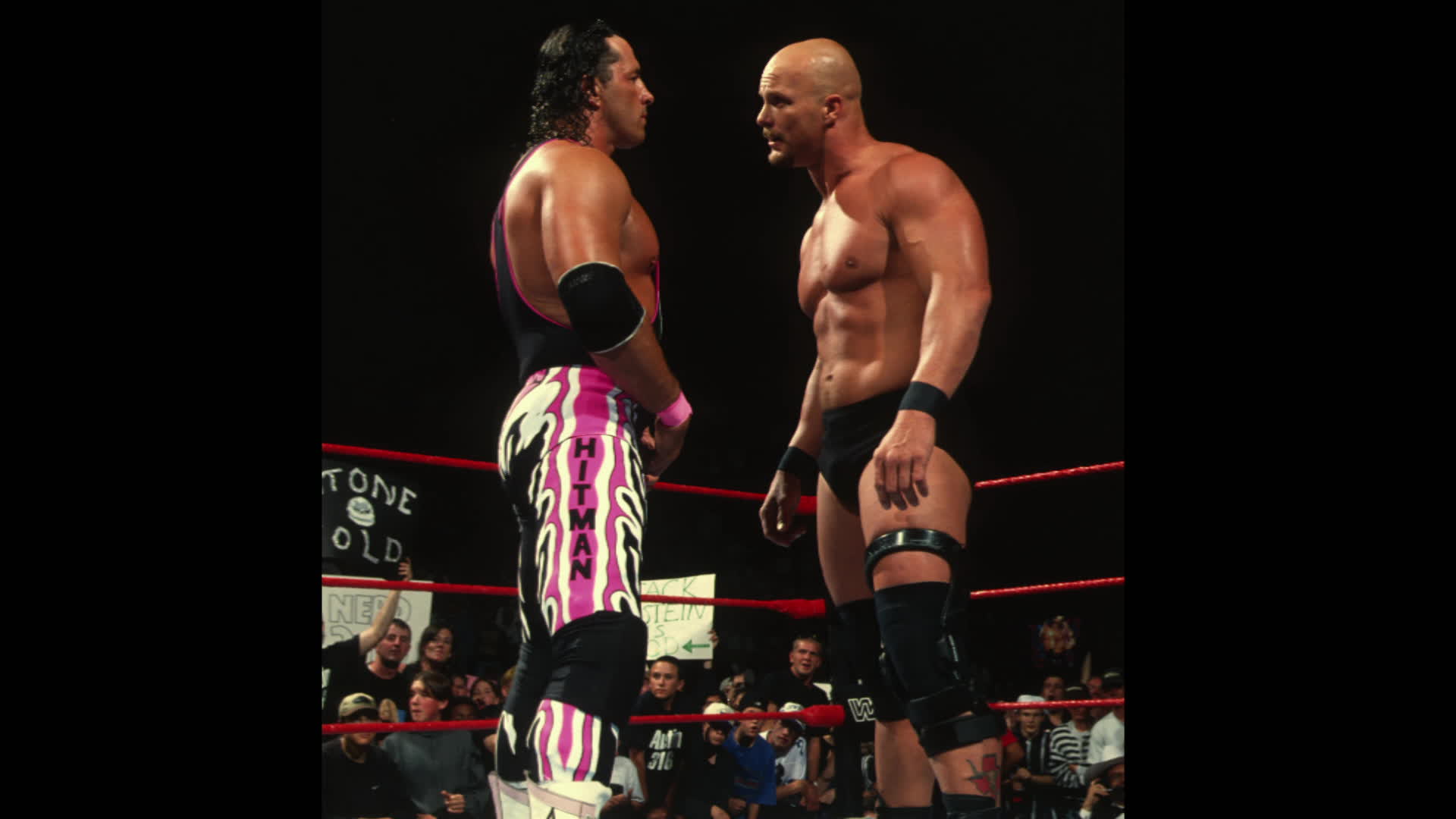 "Stone Cold" Steve Austin vs. Bret "Hitman" Hart