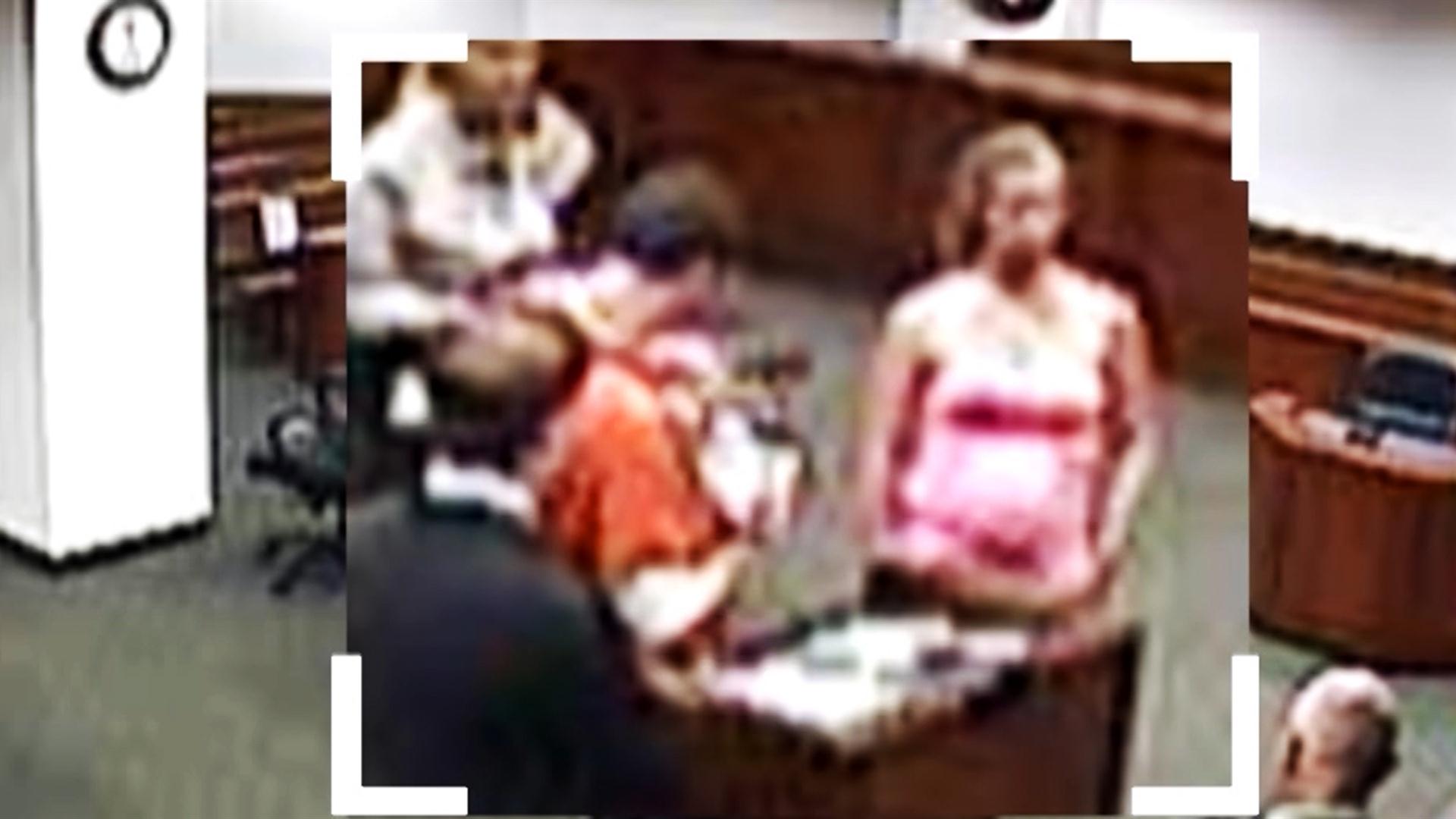 Dad Meets Baby for First Time in Courtroom thumbnail