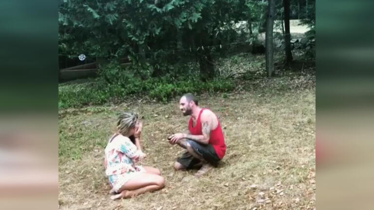 Woman Declares Breakup in Epic Neighborhood Drama thumbnail