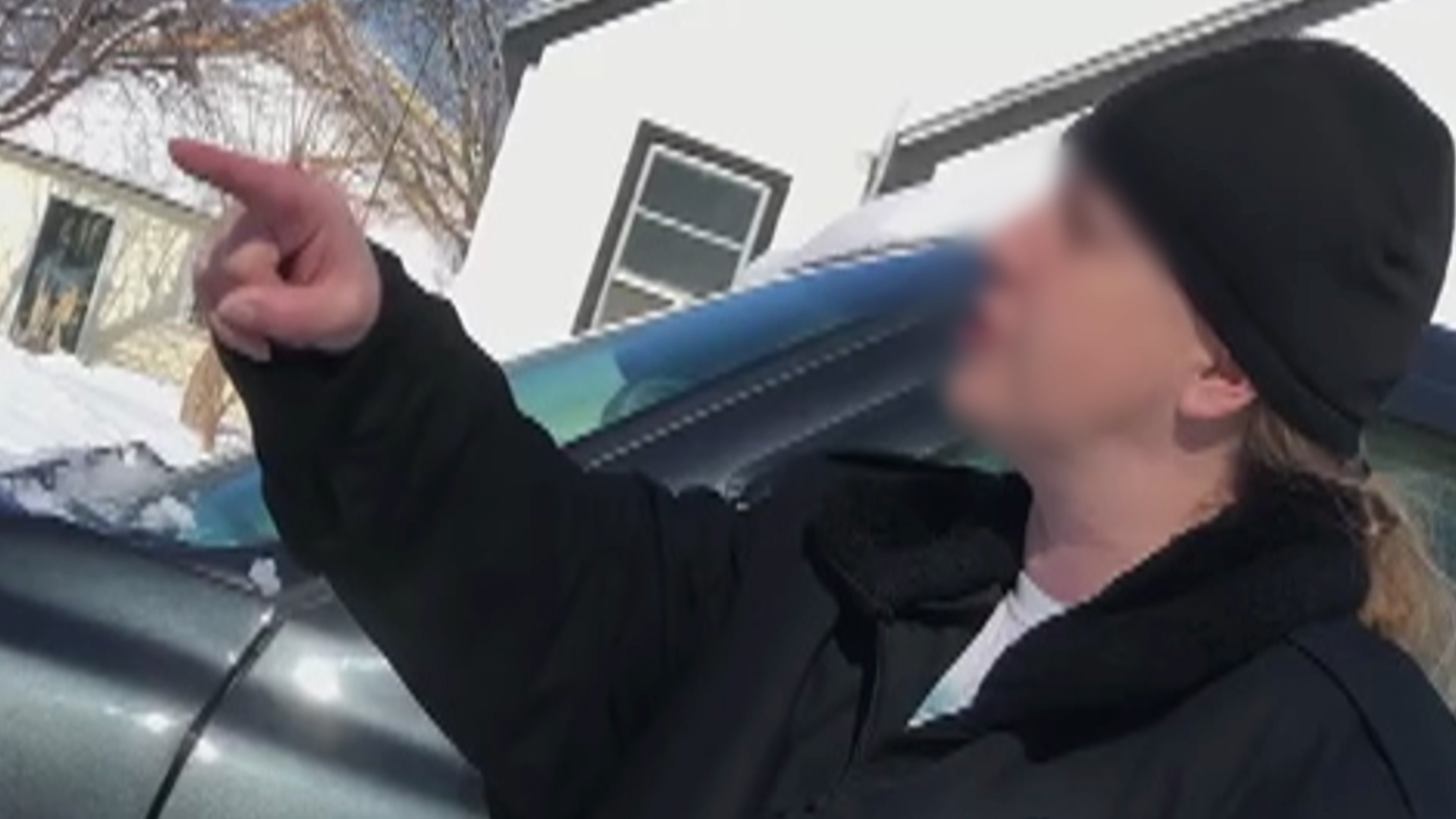 Neighbor's Rage Leads to HEATED Snowstorm Confrontation