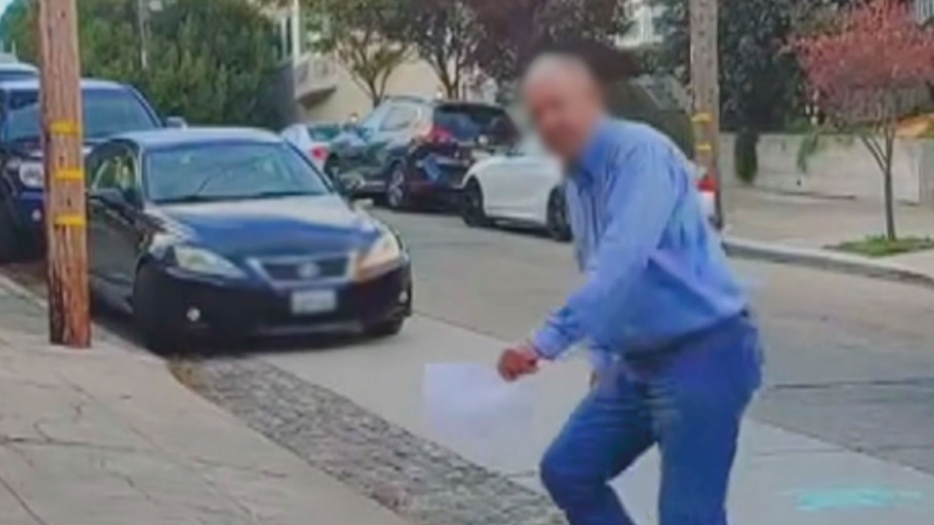 FURIOUS Neighbor Berates Man Over Poor Parking Skills