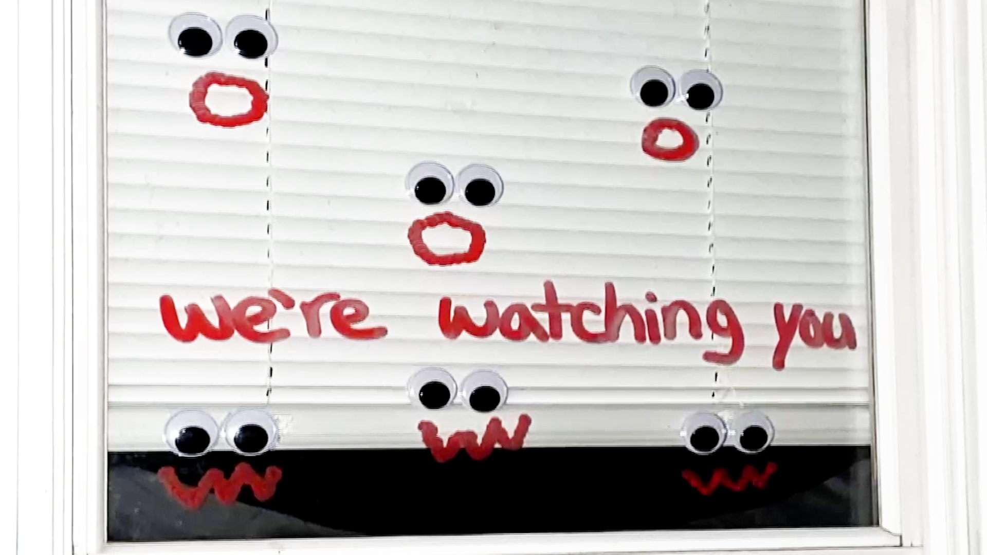 Property Line Dispute With CREEPY "We Are Watching YOU!" Message