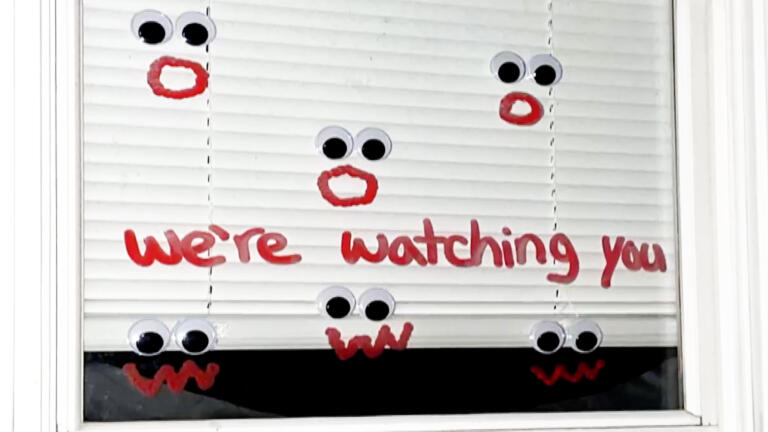 Property Line Dispute With Creepy "We Are Watching You!" Message thumbnail