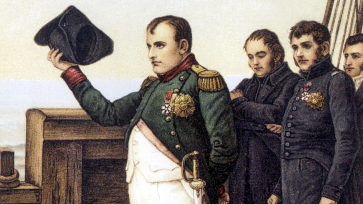 photo Napoleon Bonaparte Death Cause napoleon final exile