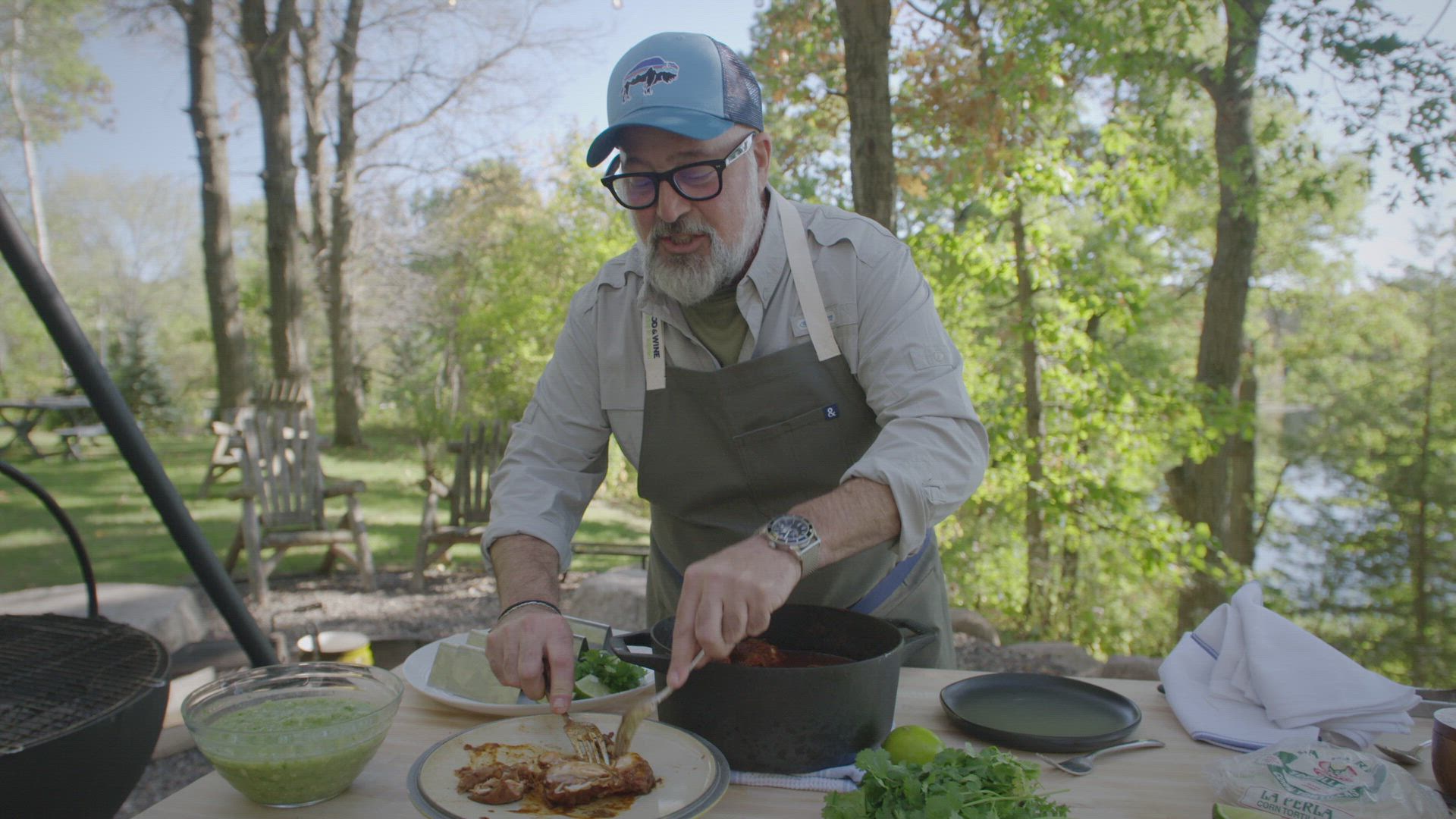 Rabbit Tacos and Pheasant with Apple Gravy