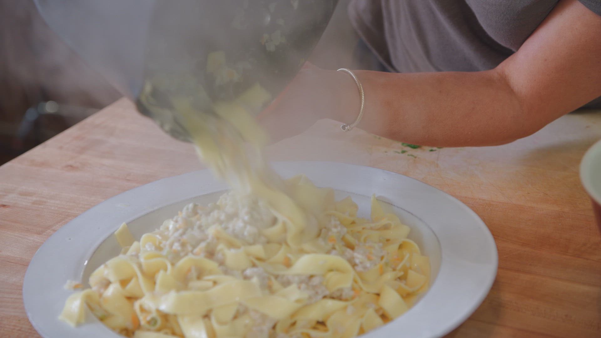 White Ragu with Pappardelle