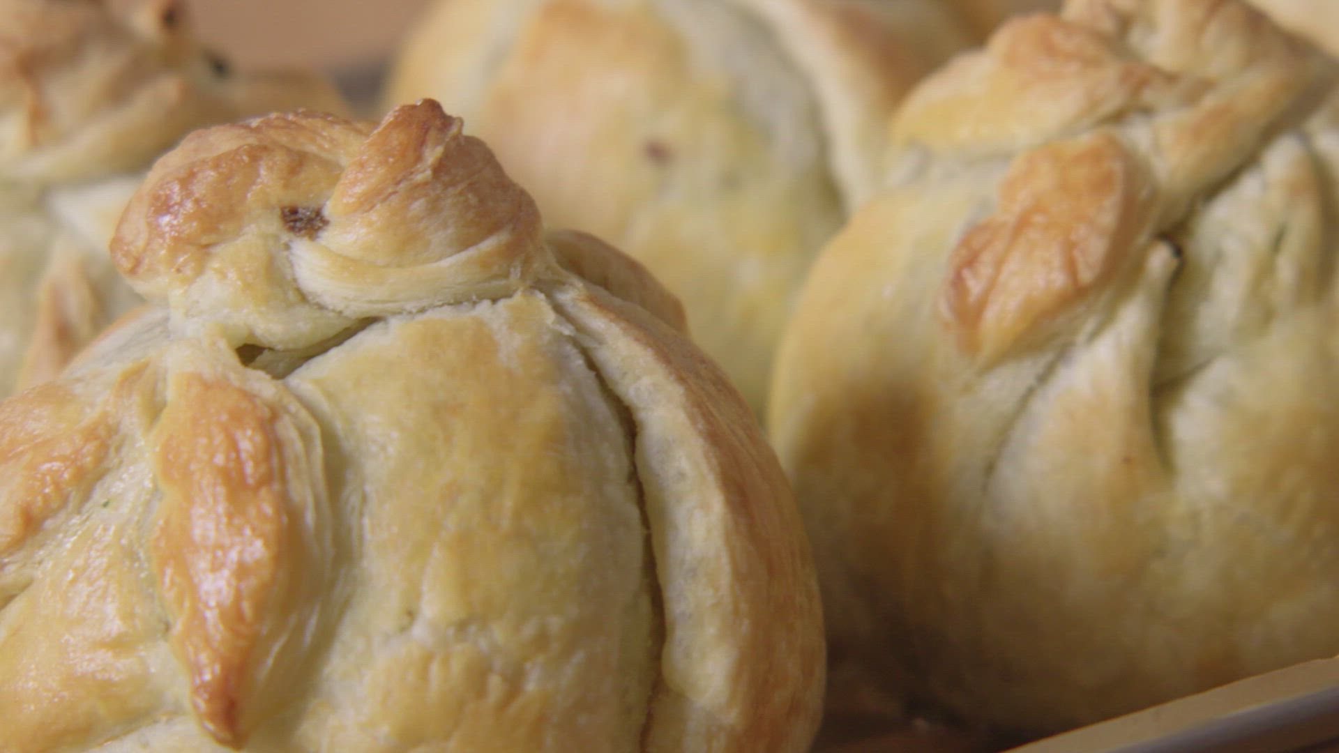 Meatloaf Wellington with Sorghum Mustard