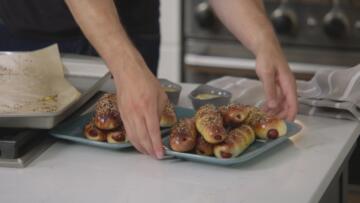 Episode 10 Challah Pigs in a Blanket and Challah Monkey Bread
