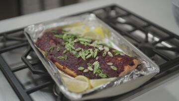 Episode 2 Iraqi Salmon and Date Brownies