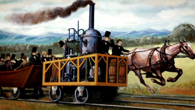 industrial revolution train