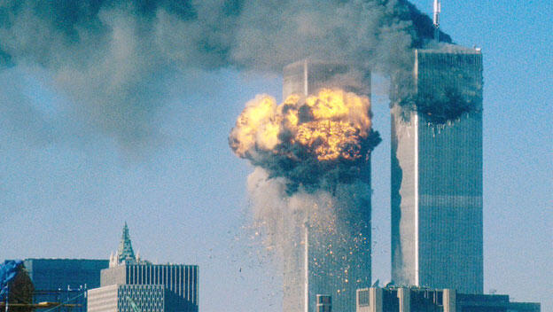 Second Plane Hits World Trade Center - HISTORY