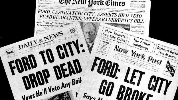 Listen to Ford to City: Drop Dead | HISTORY Channel
