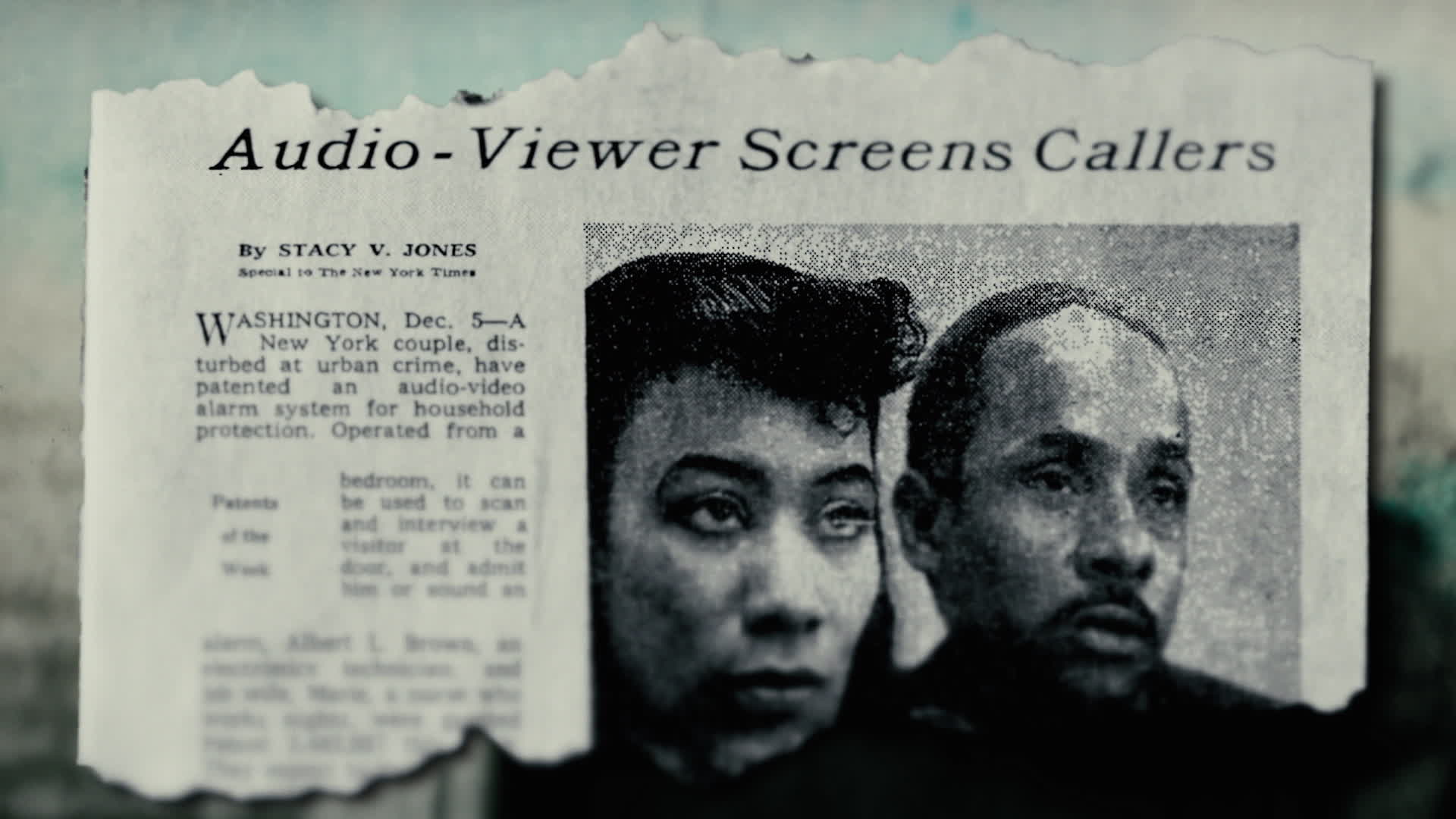 The Spirit That Built America: Marie Van Brittan Brown Invents the Home Security System