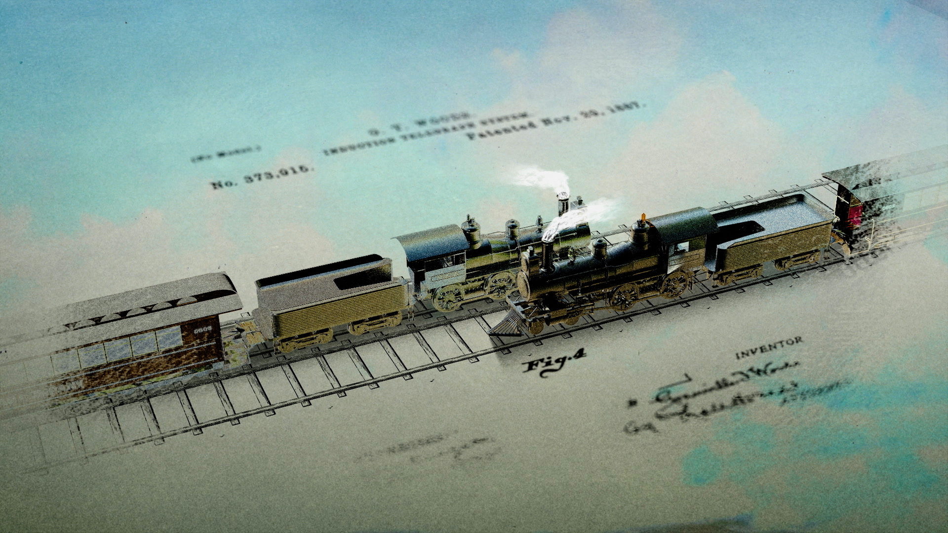 The Spirit That Built America: "Black Edison" Saves Lives on the Railroad